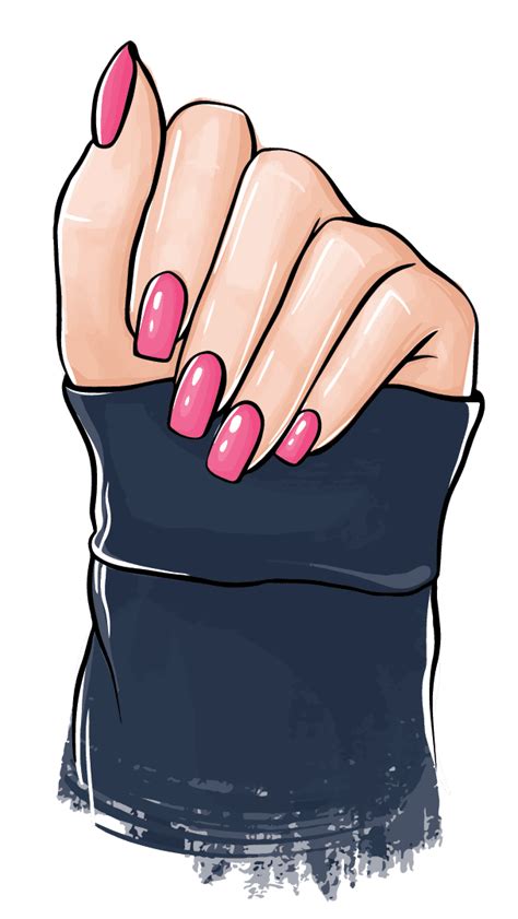 cartoon nail logo png - Robby Broadway