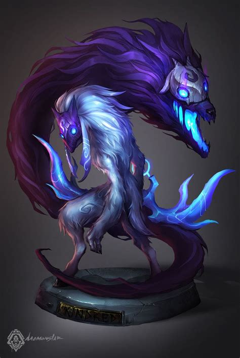 Kindred Fanart | League of legends, Lol league of legends, League of ...