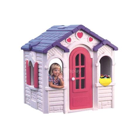 Kids Toys Plastic Playhouse Toys for Kids, Kids Indoor Play Cubby House ...