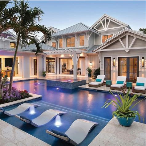 Jeux géants et jeux de plage | Dream house exterior, Luxury swimming pools, Pool houses