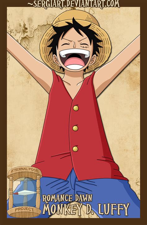 EPP - Romance Dawn: Luffy by SergiART on DeviantArt