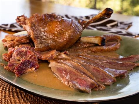 Steamed and Fire-Roasted Goose with Blood Orange Sauce Recipe | Food ...