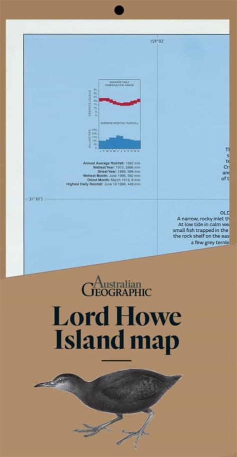 Lord Howe Island Map - Australian Geographic