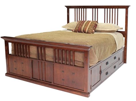 Queen Captains Bed With Drawers | Home Design Ideas