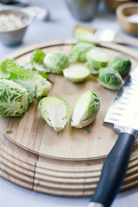 Easy Grilled Garlic Brussels Sprouts Recipe - Simply Scratch