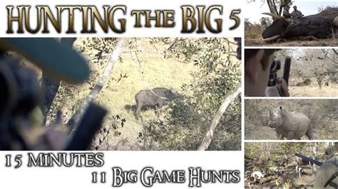 Dangerous Game Hunting - The BIG 5 - YouTube