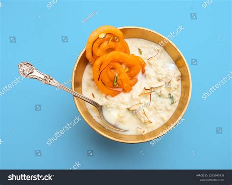 Rabri Jalebi Imarati Rabdi Made Condensing Stock Photo 2253945331 ...