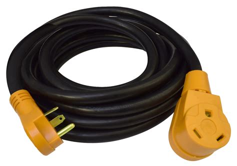 30 Amp Cynder RV Power Extension Cord 50' ft Yellow - $58.19