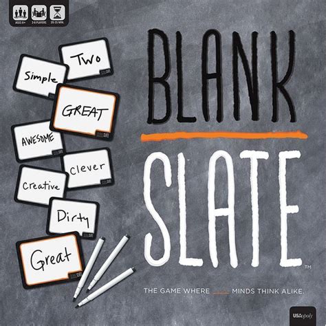 Blank Slate: A Party Game of Trying to Match, But Not Too Much | Casual Game Revolution