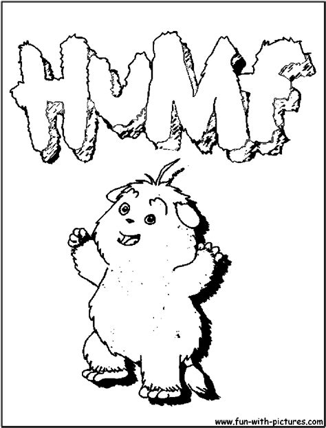 Humf Logo Coloring Page