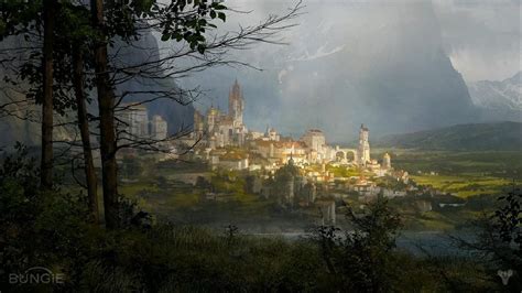 Concept art world, Fantasy landscape, Concept art