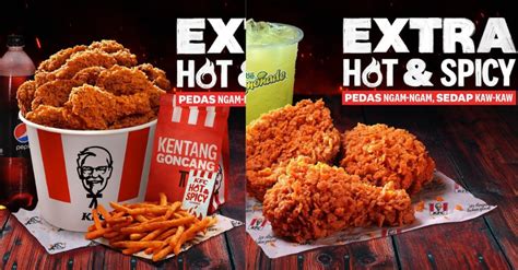 KFC Releases New Formulated Extra Hot And Spicy Chicken Starting From 26th August 2021 - KL Foodie