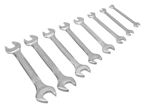 Metric Double Open End Wrench Set - 8 Pcs/Box | BAHCO