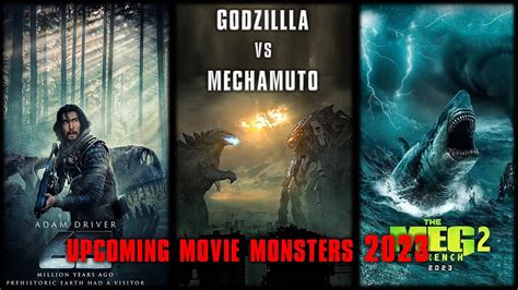 15 Upcoming Movie Monsters In 2023 - YouTube