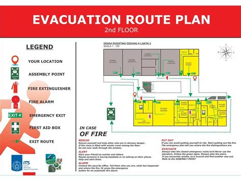 Emergency Evacuation Routes - Departemen Biologi