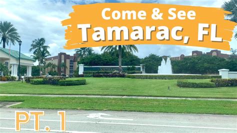 City of Tamarac, Florida Neighborhood Driving Tour | Part 1 - YouTube