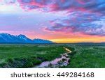 Winding Wyoming Stream Free Stock Photo - Public Domain Pictures