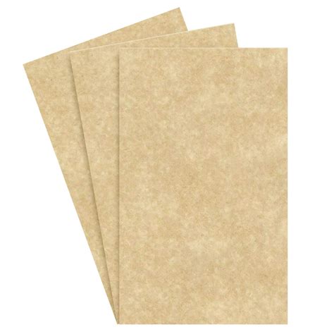 Aged Stationery Parchment Paper – Great for Writing, Certificates ...