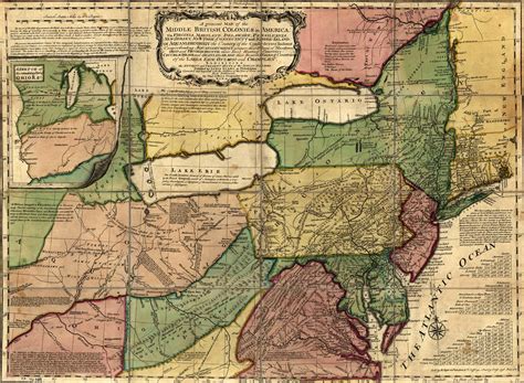 Map of Colonial Virginia