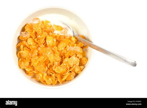 Bowl of crunchy nut cornflakes hi-res stock photography and images - Alamy