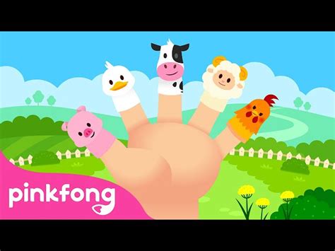 Farm Animals - Finger Family - Farm…: English ESL video lessons