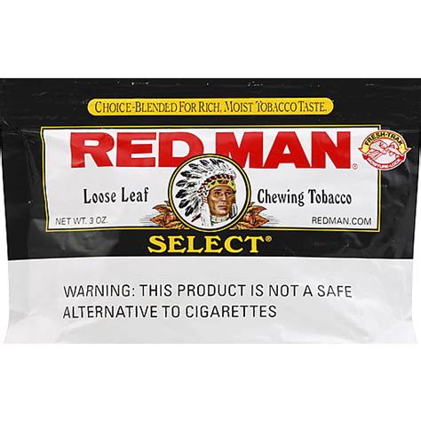 Red Man RED MAN SELECT CHEWING TOB 3 OZ | Chewing Tobacco | Carlie C's