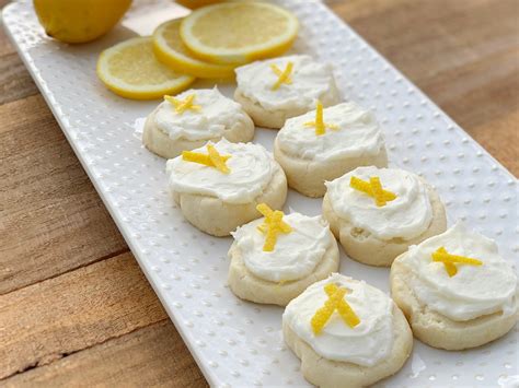 Soft Frosted Lemon Cookies