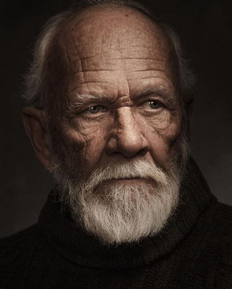 Cinematic, Painterly and Fabulous Fine Art Portraits by Chris Knight | Old man portrait, Fine ...