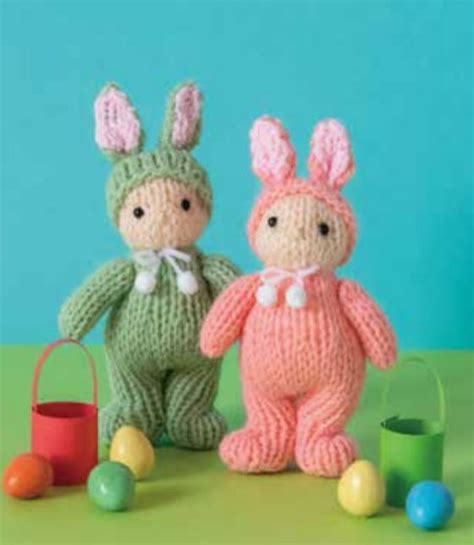 Free Knitting Pattern for an Easter Bunny Doll to Adore! | Rabbit knitting pattern, Knitted toys ...