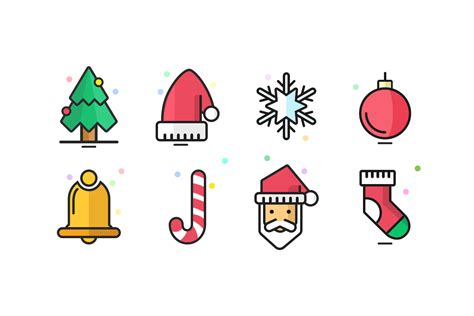 Dribbble - christmas_icons.png by Bhupal Rawal