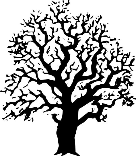 OnlineLabels Clip Art - Oak Tree