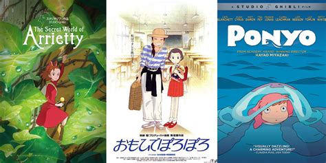 The Lowest Rated Studio Ghibli Films, According To IMDb