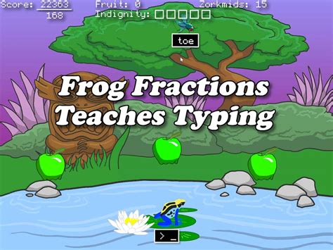 Frog Fractions Review: Learning is Fun - SideGamer