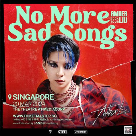 Amber Liu Announces Stops For Her "No More Sad Songs," Including Her Singapore Show In March ...