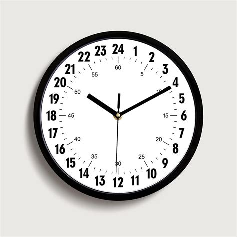 2020 Customized 24 Hour Analog Clock - Buy Analog Clock,24 Hour Analog Clock,Customized 24 Hour ...