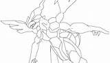 Angry Zekrom Coloring Page  Free Printable Pages For Kids sketch template