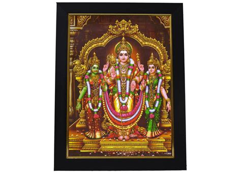 Lord Subramanya Swamy Photo Frame – 101 Temples