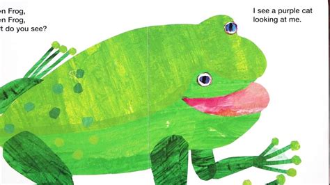 Eric Carle Green Frog