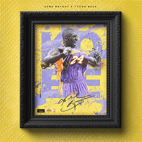 Kobe Bryant "5 Rings" - Official Artwork on Behance