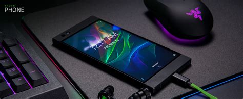 Amazon.com: Razer Phone - 1st Generation: 120 Hz Ultra Motion Display - 64GB Memory - 8GB RAM ...