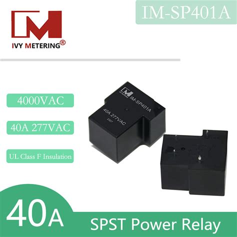 IEC 61851-1 IEC 62955 32A 40A 250V PCB Relays for 22kw Mode 3 EV Charger - Power Relay and PCB Relay