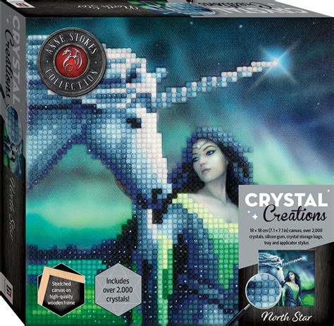 Crystal Creations Canvas Anne Stokes: North Star - Crystal Creations - Art & Craft - Adult - Hinkler