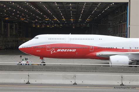 The First Boeing 747-8 Intercontinental Scheduled to Fly March 20th ...