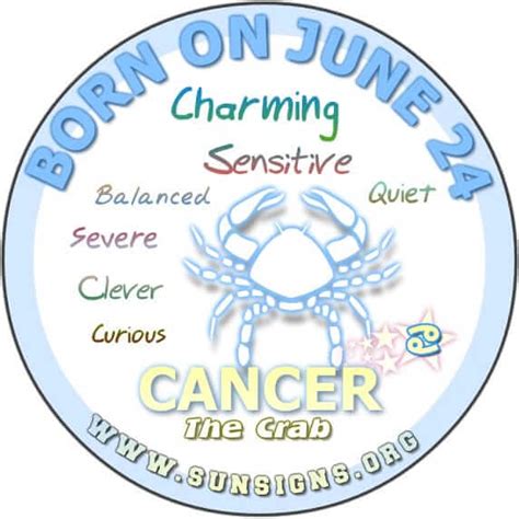 June 24 Zodiac Horoscope Birthday Personality - SunSigns.Org