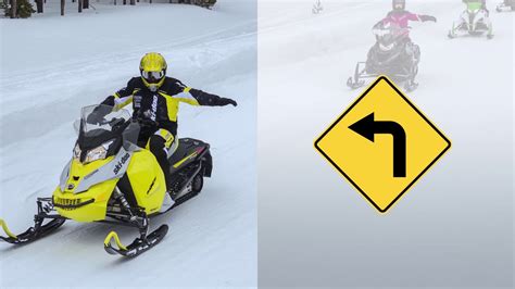 Safe Riders! Chapter 6: Hand Signals When Snowmobiling on Trails - YouTube