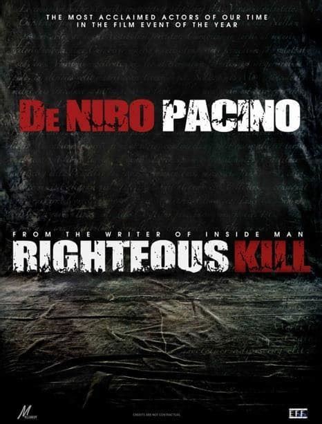 Righteous Kill Pic - Movie Fanatic