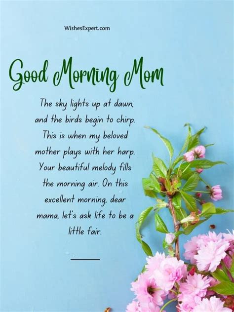 25+ Heartwarming Good Morning Messages for Mom