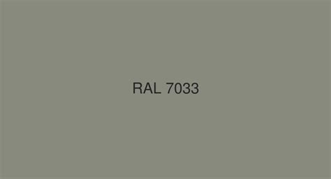 RAL Cement grey [RAL 7033] Color in RAL Classic chart