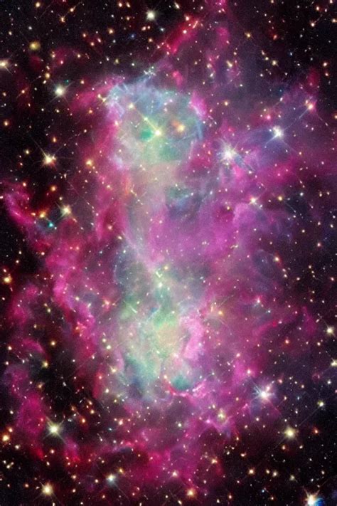 nebula made of flowers, hubble telescope | Stable Diffusion | OpenArt