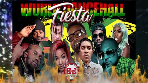 WORLD DANCEHALL FIESTA FT POPCAAN, VYBZ KARTEL, KONSHENS, SHENSEEA ...